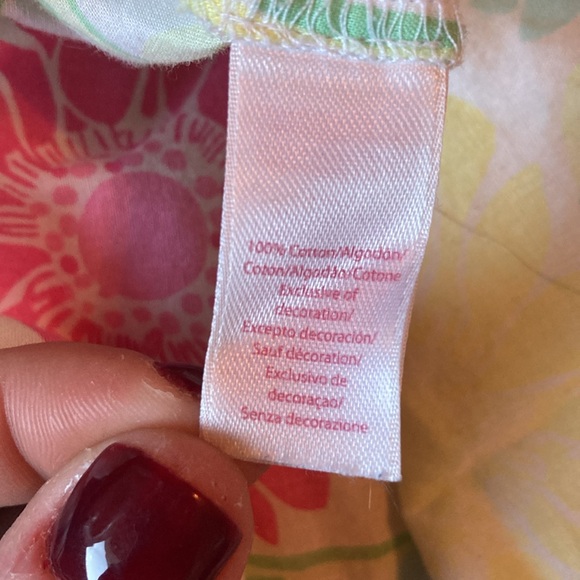 Vintage Lilly Pulitzer Caftan/nightgown - Picture 6 of 7